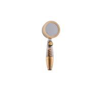 Living And Home G1/2 Handheld High Pressure Shower Head With Hose In Gold Gold