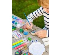 Living and Home Glow-in-the-dark Rock Painting Kit Living and Home Multicolor