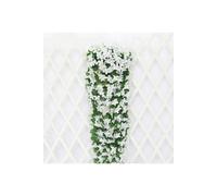 Living and Home Hanging Artificial Flowers Vine Home Decoration - White