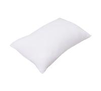 Living And Home Height Adjustable Washable White Polyester Ultra Soft Pillow Insert Without Pillowcase 74Cm W X 48Cm D