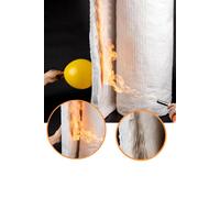 Living And Home High Temperature Insulation Ceramic Fiber Blanket In White White One Size