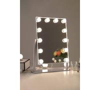 Living And Home Hollywood Vanity Mirror With Lights,3 Lighting Modes,touch Screen Control & 360 Degree In Natural Natural One Size