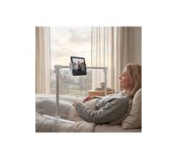 Living And Home Lazy Person's Phone Stand On The Bed In White White