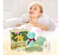 Living And Home Lily-Scented Spa Bath Gift Set Multi One Size