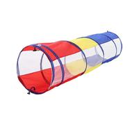 Living and Home Livingandhome 6FT Crawl Play Tunnel Pop-up Tunnel for Kids Multicoloured