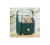 Living and Home Makeup Storage Organizer with Lid Waterproof - Green