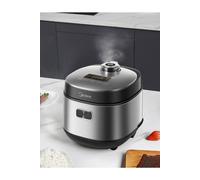 Living And Home Midea 2L Rice Cooker Anti-Overflow With 9 Functions & Timer In Black Black
