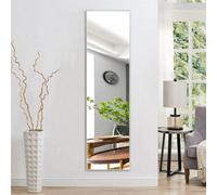 Living And Home Modern Home Bedroom Gold Wall-Mounted Floor-Standing Dual-Use Full-Length Mirror 40Cm W X 150Cm H