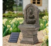 Living and Home Outdoor Fountain Solar-Powered Water Rockery Decor