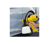 Living And Home Paint Sprayer Tool 1000W High Power Electric Spray Paint Gun With 4 Nozzles & 1200Ml Container For Furniture Cabinets Wall House Painting,blue/yellow Yellow One Size