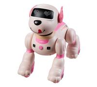 Living And Home Pink Programmable Remote Control Robot Dog Toy Interactive Kids Toy