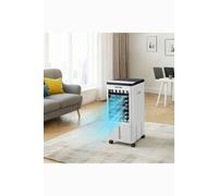 Living and Home Portable 10L Evaporative Air Cooler - White