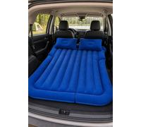 Living and Home Raised Double Car Air Mattress w/ Built-in Pump & Pillows in Blue Living and Home Blue