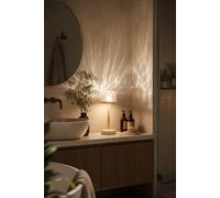 Living And Home Rechargeable Table Light With 16-Colour Ocean Wave Projector In Clear Clear