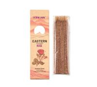 Living And Home Rose Scented Incense Sticks Set, 30-Min Burn
