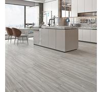 Living And Home Set Of 36 Rustic Wood Grain Self Adhesive Plank Pvc Vinyl Flooring, 5M² Pack