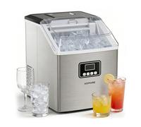 Living And Home Stainless Steel Countertop Ice Maker Machine,2.2L Tank,180W