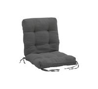 Living And Home Supportive Breathable Dark Grey Garden Bench Seat Pad Cushion Swing Chair Cushion For Indoor Outdoor L 110 Cm X W 50 Cm