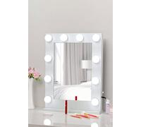 Living And Home Vanity Mirror With Lights,3 Lighting Modes,touch Screen Contro,cosmetic Mirror For Bedroom In White White
