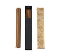 Living And Home Vietnamese Agarwood Incense Sticks Set With Incense Holder, 30-Min Burn