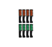 Living and Home Women's 8Pcs Temporary Bright DIY Hair Color Chalk Comb Set