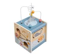 Living and Home Wooden Activity Cube Toy 6 in 1 Activity Center Montessori Toy Living and Home Multicolor