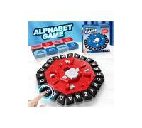 Living and Home Word Game Family Board Game with Digital Display Timer and 2 Modes in Red Living and Home Red