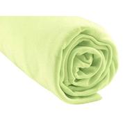 Living Bamboo Fitted Sheet for Cot 90x140-5 Colours Available (Lime Green)