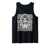 Living by the Runes Nordic Viking Odin God Viking Tank Top