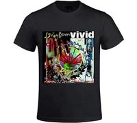 Living Colour Vivid Tee Shirts for Men Black Size 3XL