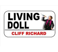 Living Doll Cliff Richard Novelty Reproduction Street Sign Wall Plaque Decoration Props Plaque 8X12 Inch
