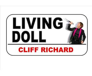 Living Doll Cliff Richard Novelty Reproduction Street Sign Wall Plaque Decoration Props Plaque 8X12 Inch