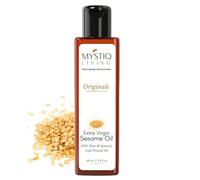 Living Extra Virgin Sesame (Til/Gingelly) Oil for Hair Growth, Skin, Massage | Cold Pressed, Premium Grade Organic 100% Pure & Natural - 100 ML