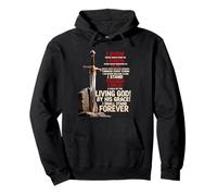 Living God Child of the Faithful Warrior Forever Grace Pullover Hoodie