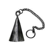 Living Ideas Iron Candle Snuffer, Hand Forged, Blacksmith Finish, Rustic Style, Wall Mount, Extinguishes Candles Safely