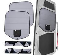 Living in a Bubble Insulated Blackout Rear Window Covers for Mercedes Benz Sprinter (Full Metal Door) - Vanlife Must Have Accessories, Van Life Essentials (Pair) (Sprinter 2019-Current (VS30))