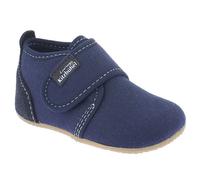 Living Kitzbühel - Baby's Hook-and-Loop Shoe - Plain - Slippers size 8K, blue