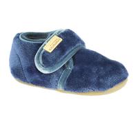 Living Kitzbühel - Baby's Hook-and-Loop Shoes Velvet - Plain - Slippers size 3K, blue