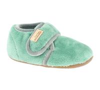 Living Kitzbühel - Baby's Hook-and-Loop Shoes Velvet - Plain - Slippers size 4,5K, green