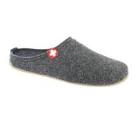 Living Kitzbühel - Felt Slippers Swiss Cross No. 3886 - Slippers size 12,5, grey
