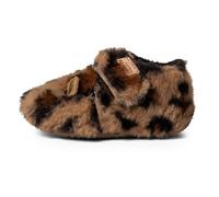 Living Kitzbühel - Kids' Lotte Leopard Hook-and-Loop Shoes - House slippers size 9K, brown