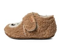 Living Kitzbühel - Kid's Smiley Plüsch-Klettschuh - House slippers size 9K, brown