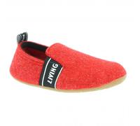 Living Kitzbühel - T-Model Felt & LK lettering No. 3645 - Slippers size 8,5, red