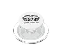 "Living Legend Since 1979: Legends Never Die" PopSockets PopGrip for MagSafe