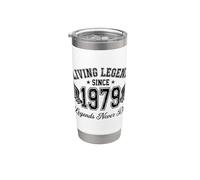 Living Legend Since 1979: Legends Never Die Stainless Steel Insulated Tumbler