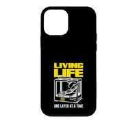 Living Life 3D One Layer At A Time Printing Case for iPhone 12 mini