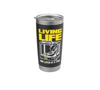 Living Life 3D One Layer At A Time Printing Stainless Steel Insulated Tumbler