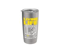 Living Life 3D One Layer At A Time Printing Stainless Steel Insulated Tumbler