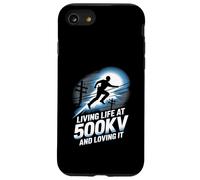Living Life At 500kV And Loving It High Voltage Lineman Case for iPhone SE (2020) / 7 / 8