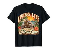 Living Life in The Slow Lane Aldabra Giant Tortoise Value Graphic T-Shirt